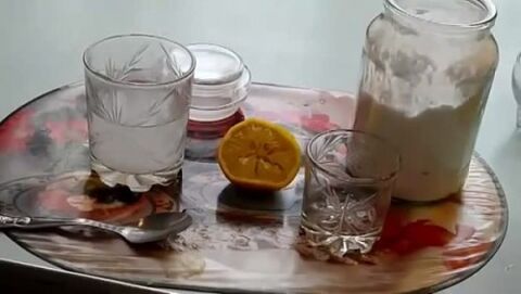 soda bikarbona in limona za čiščenje telesa parazitov
